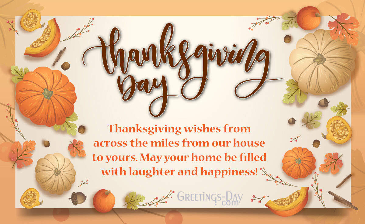 Thanksgiving Wishes