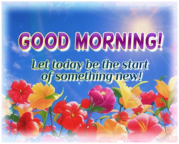 Good Morning & Stay Positive!