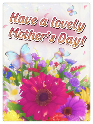 Best Mother’s Day wishes!