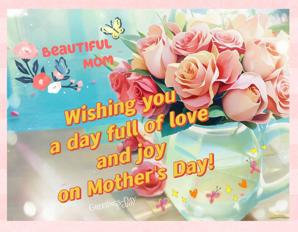 Cheers to Mom on her special day!