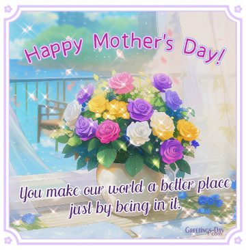 Here’s to the woman who raised me – Happy Mother’s Day!