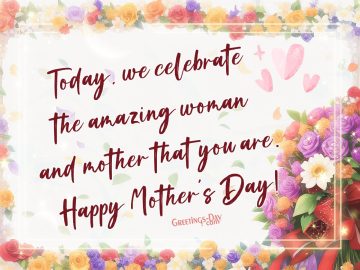 Happy Mother’s Day to my first best friend – my mom!