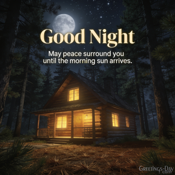 Peace Surround You Until Morning