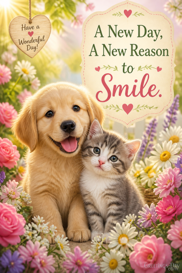 A New Day, A New Reason to Smile