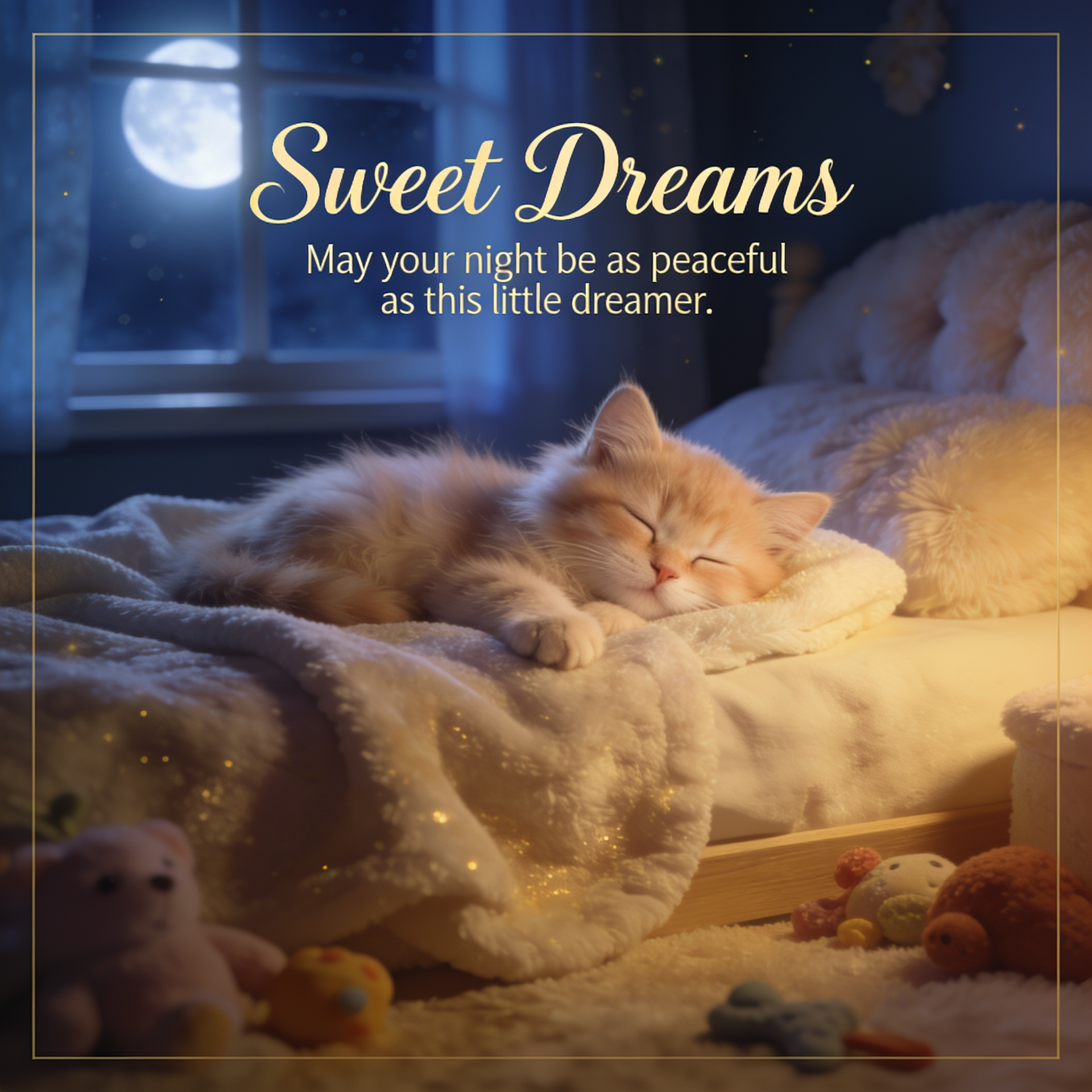 Sleep as Peacefully as This Little Dreamer