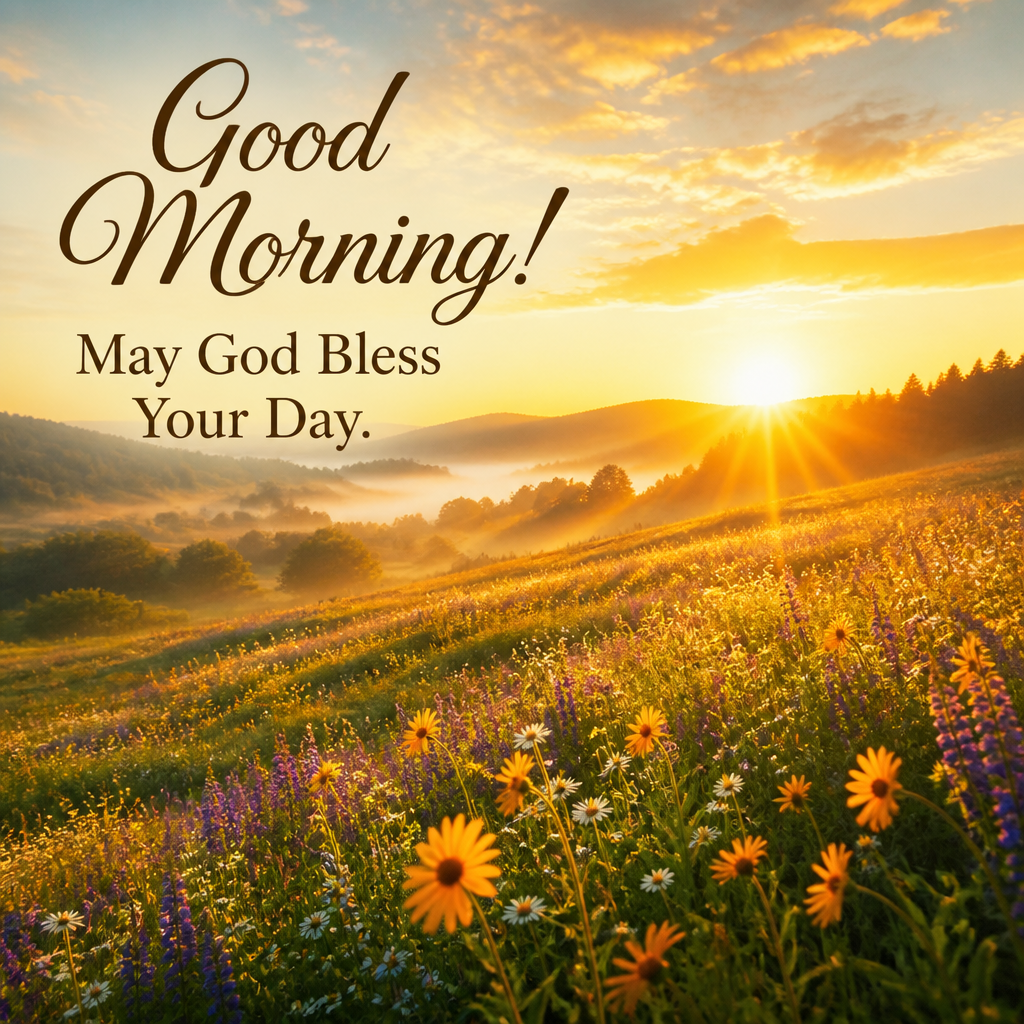 May God Bless Your Day