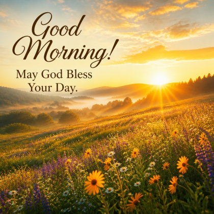 May God Bless Your Day