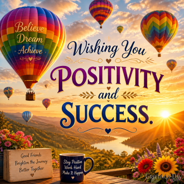 Wishing You Positivity and Success