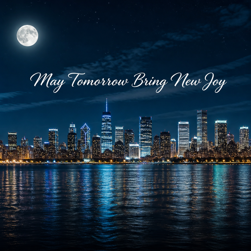 May Tomorrow Bring New Joy