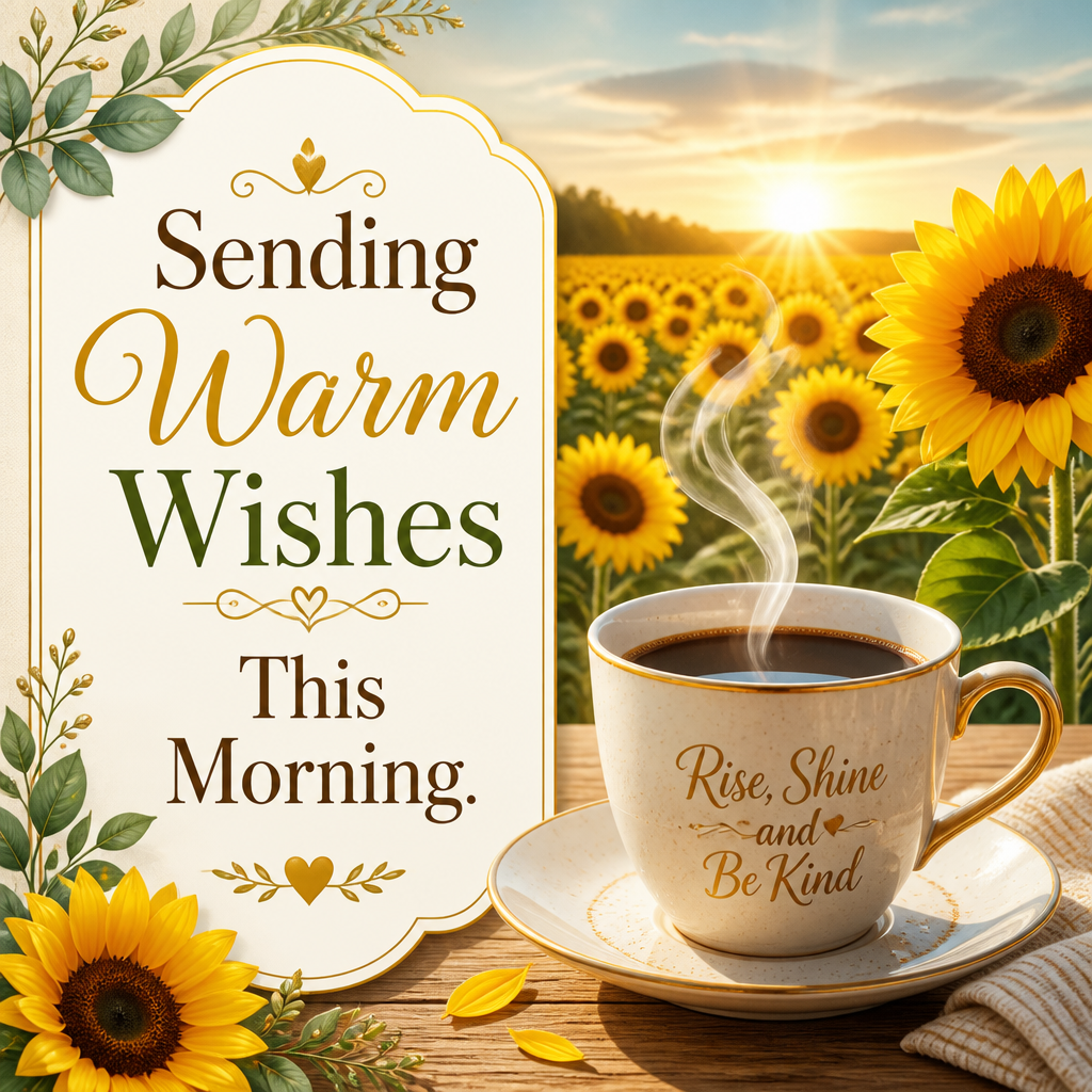 Sending Warm Wishes This Morning