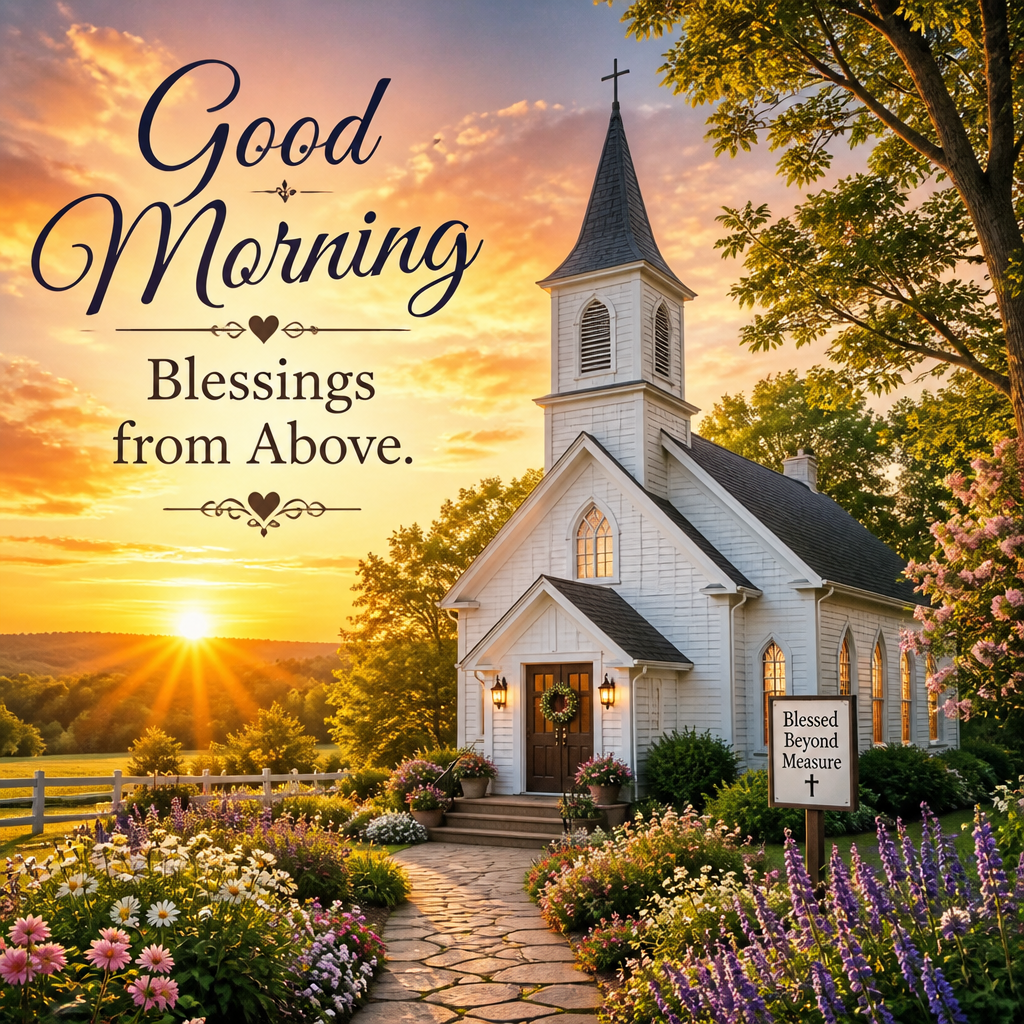 Good Morning Blessings from Above