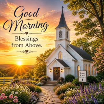Good Morning Blessings from Above