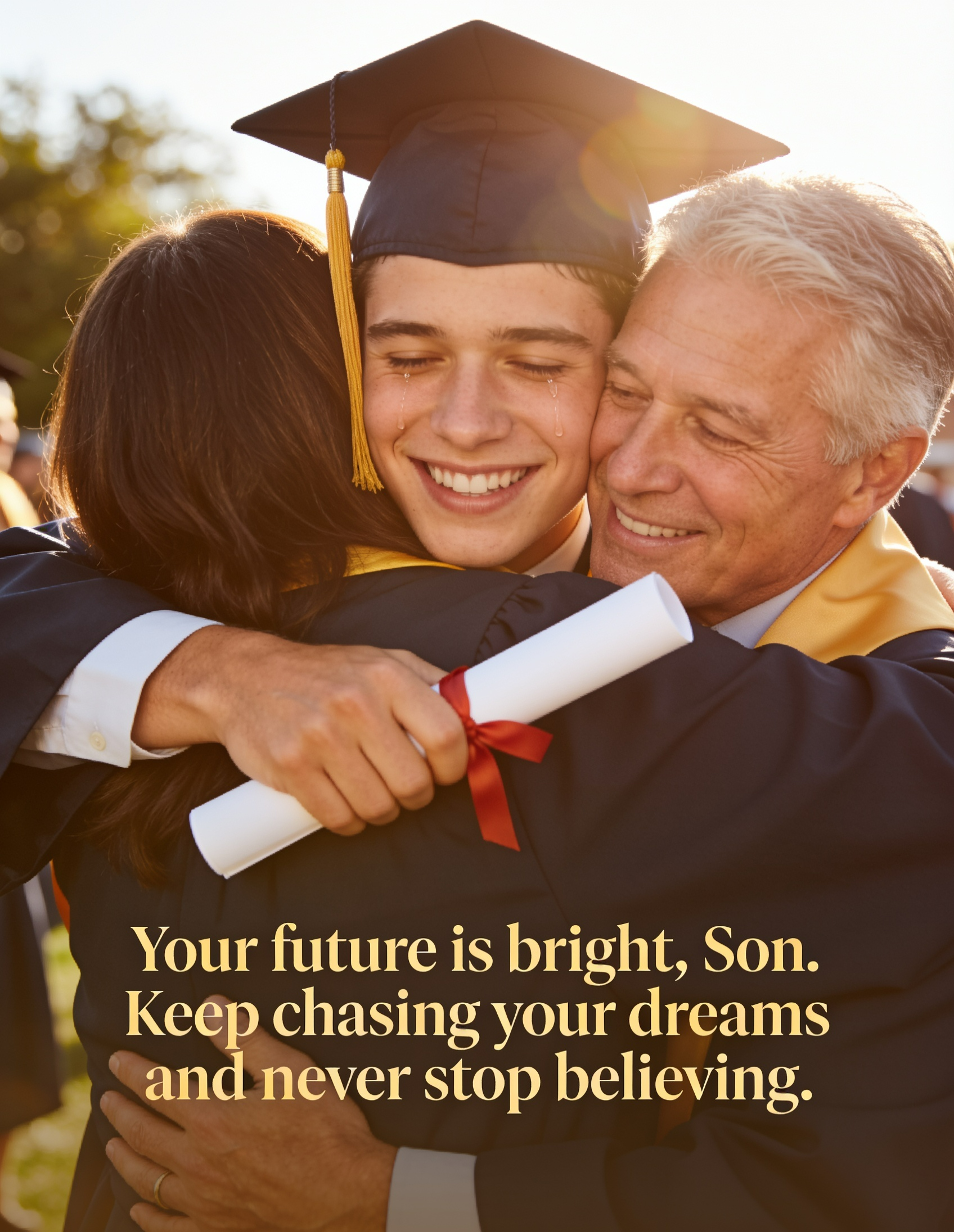 Congratulations on Your Graduation, Son