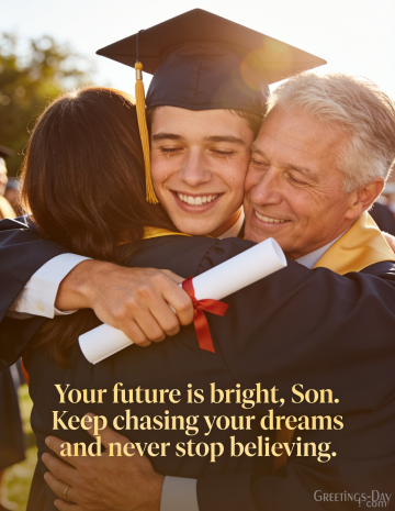 Congratulations on Your Graduation, Son