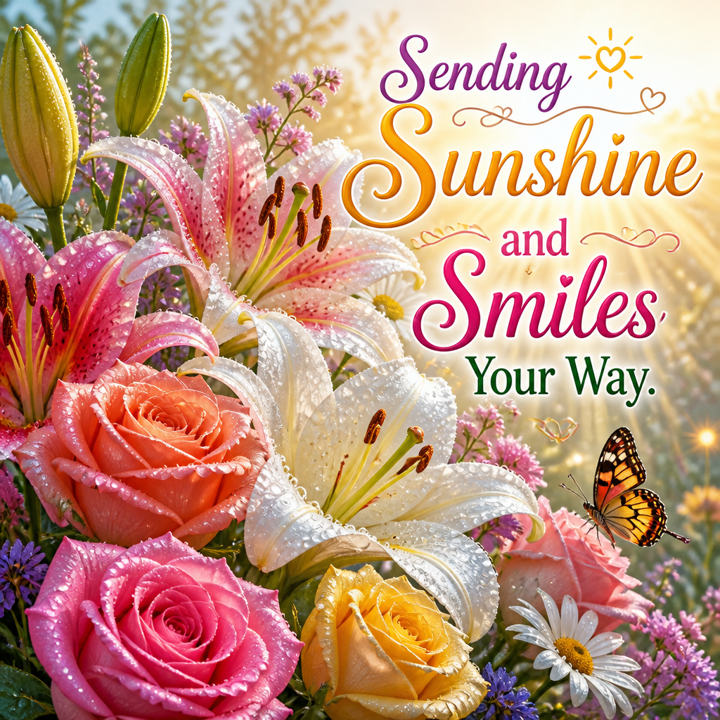 Sending Sunshine and Smiles Your Way
