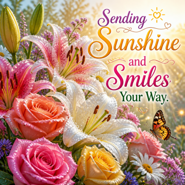 Sending Sunshine and Smiles Your Way