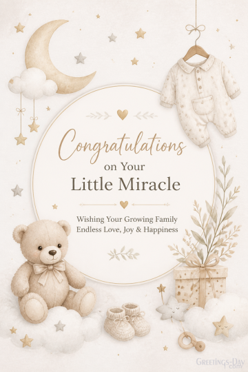 Cheers to Your Growing Family