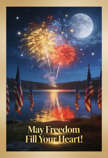 May Freedom Fill Your Heart!