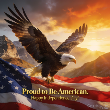 Proud to Be American. Happy Independence Day!