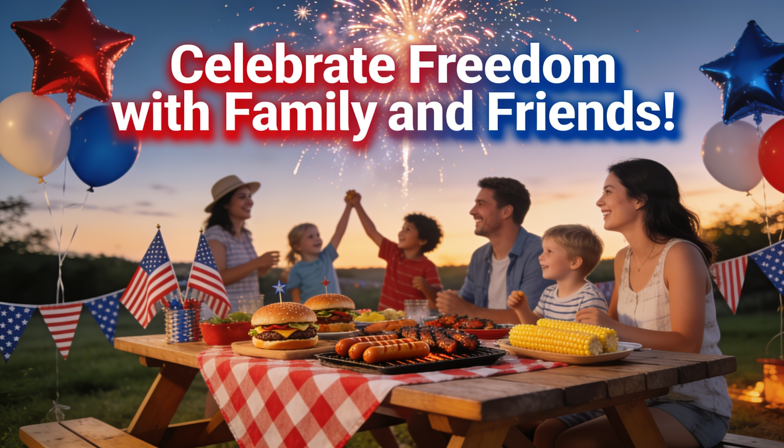 Celebrate Freedom with Family and Friends!