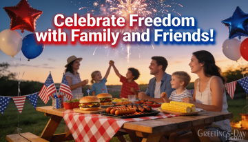 Celebrate Freedom with Family and Friends!