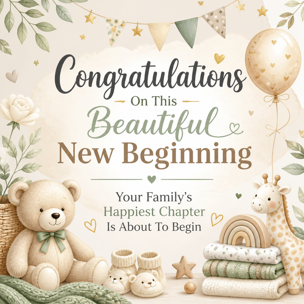 Congratulations on Your Little Blessing