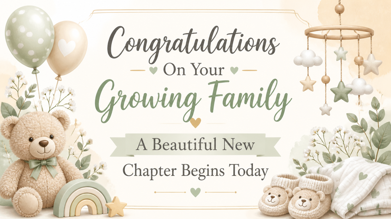 Celebrating Your Growing Family