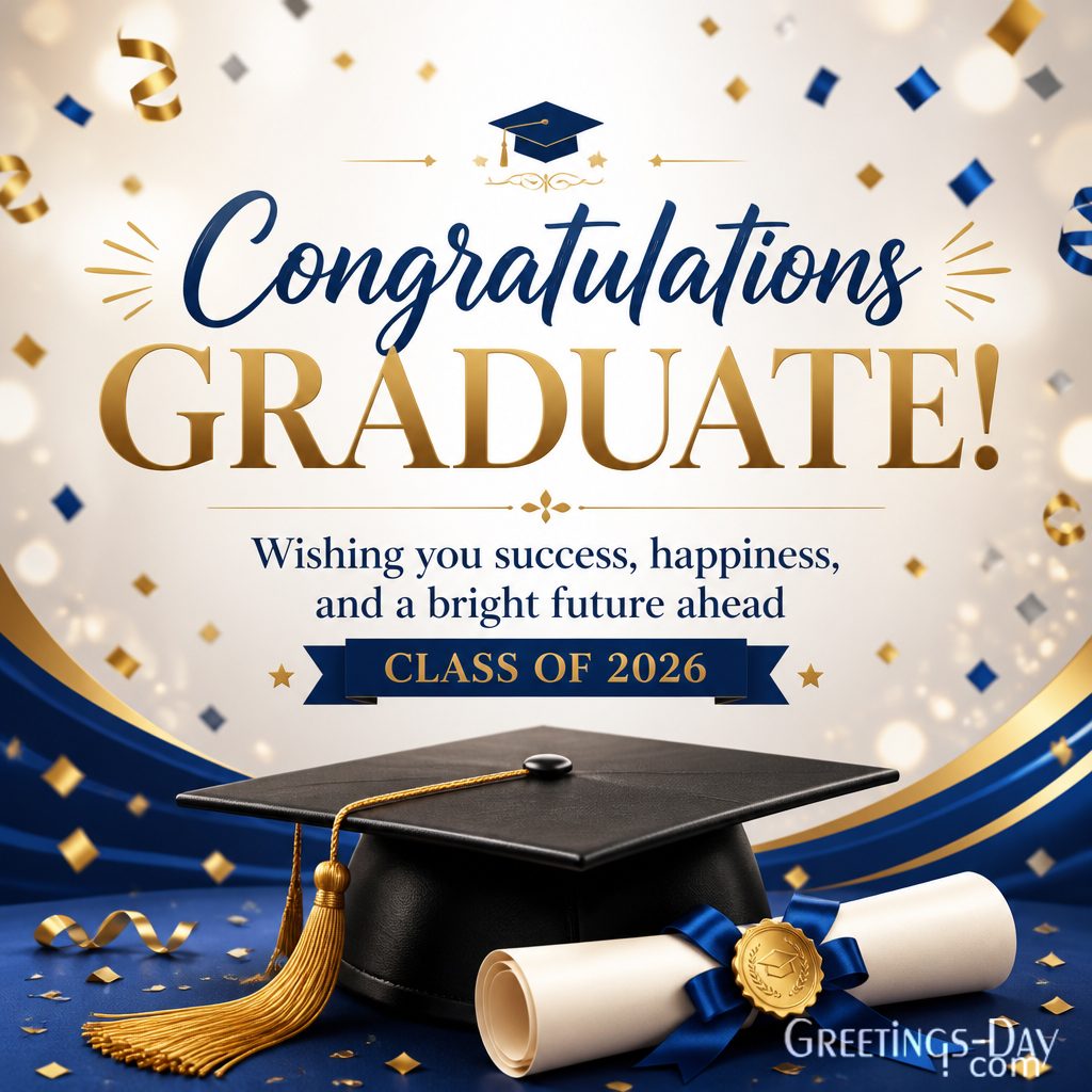 Congratulations, Graduate!