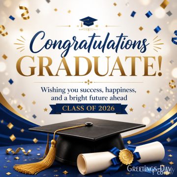 Congratulations, Graduate!
