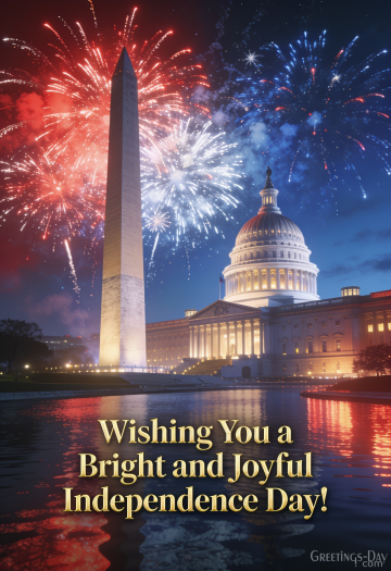 Wishing You a Bright and Joyful Independence Day!