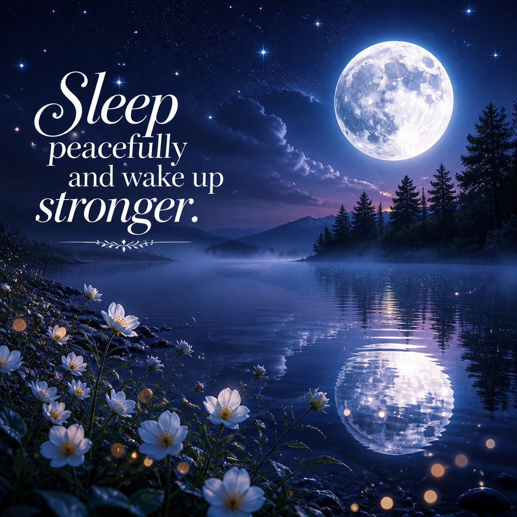 Good Night Quote – Sleep Peacefully and Wake Up Stronger