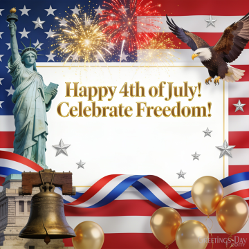 Happy 4th of July! Celebrate Freedom!