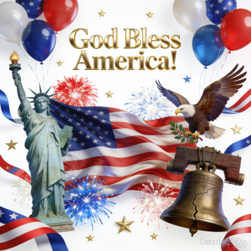 God Bless America!