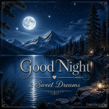 Good Night & Sweet Dreams