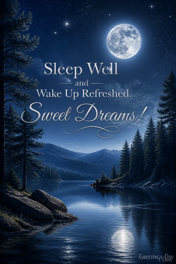 Sleep Well and Wake Up Refreshed
