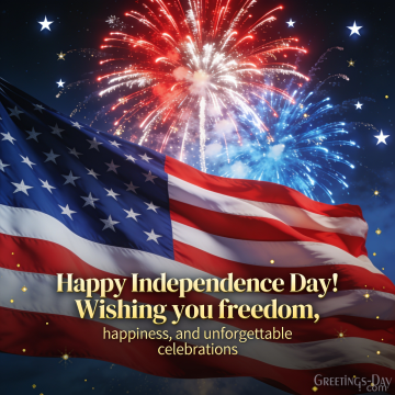 Happy Independence Day! Wishing You Freedom, Happiness, and Unforgettable Celebrations