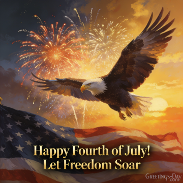 Happy Fourth of July! Let Freedom Soar