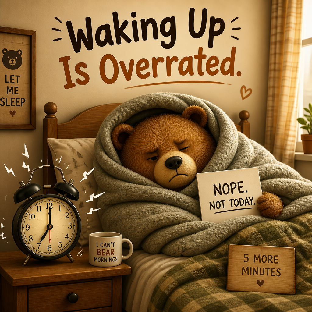 Waking Up Is Overrated