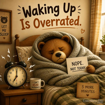 Waking Up Is Overrated