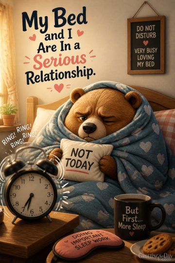 My Bed and I Are in a Serious Relationship