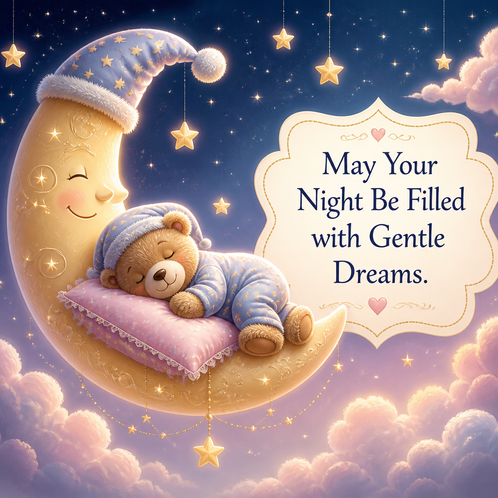 May Your Night Be Filled with Gentle Dreams