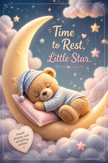 Time to Rest, Little Star