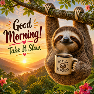 Take It Slow Today
