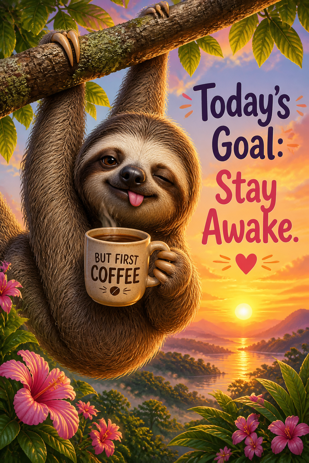 Today’s Goal: Stay Awake