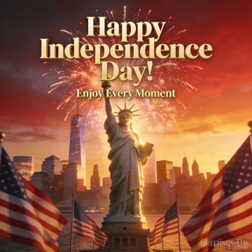Happy Independence Day! Enjoy Every Moment