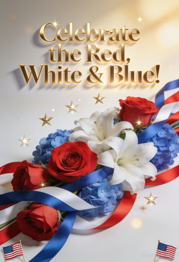 Celebrate the Red, White & Blue!