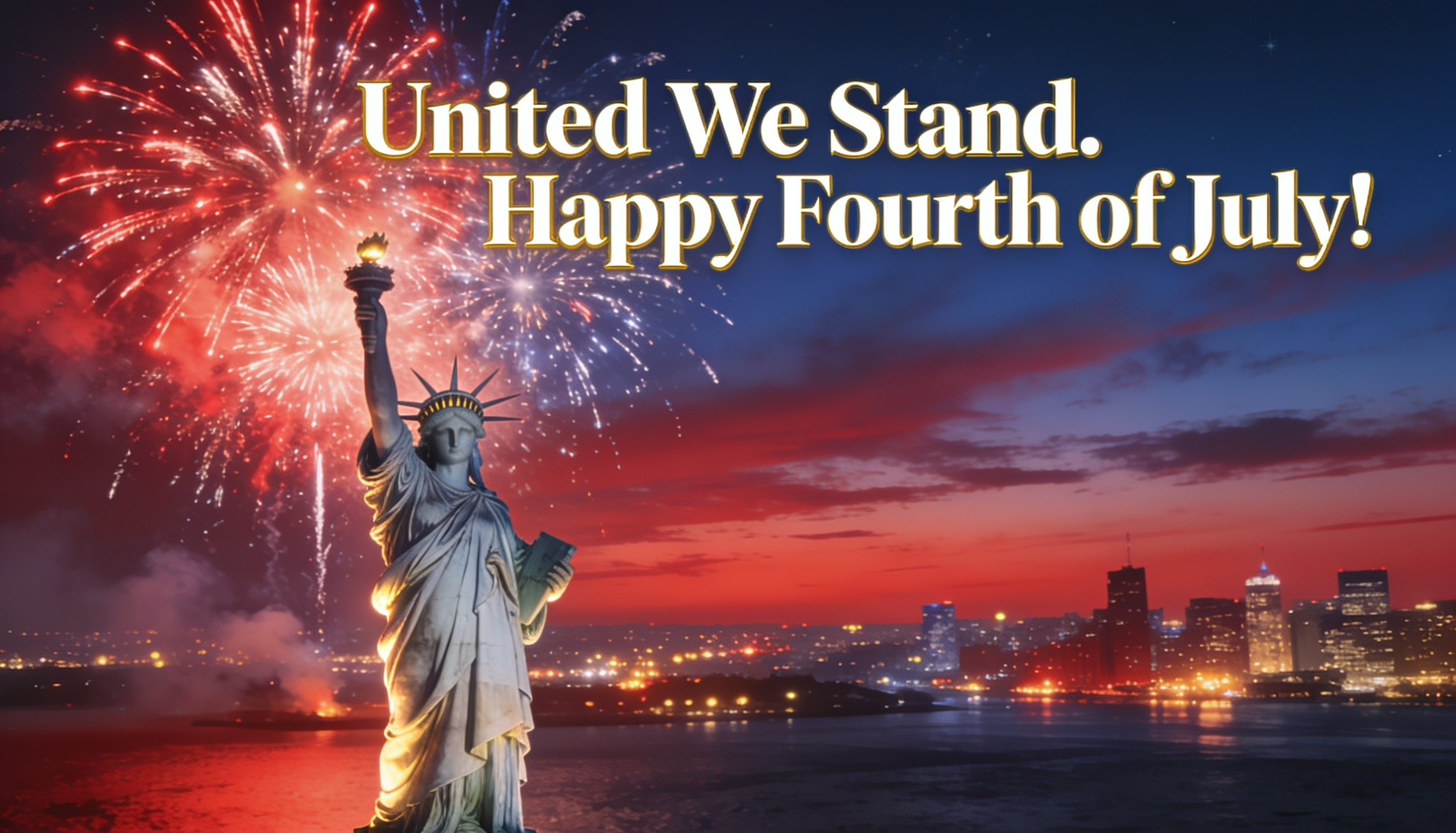 United We Stand. Happy Fourth of July!