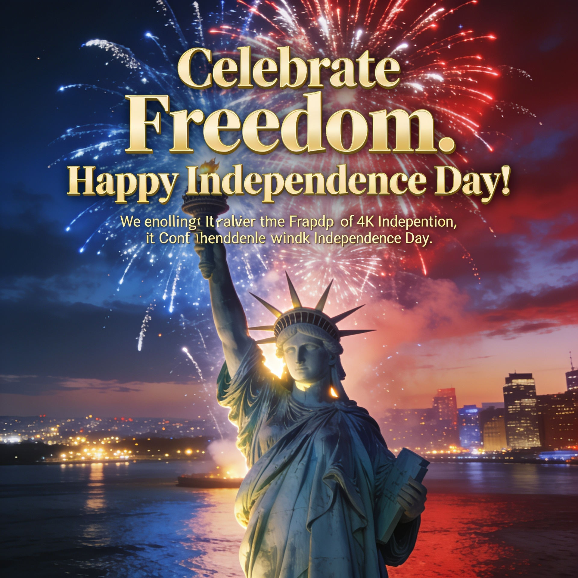 Celebrate Freedom. Happy Independence Day!