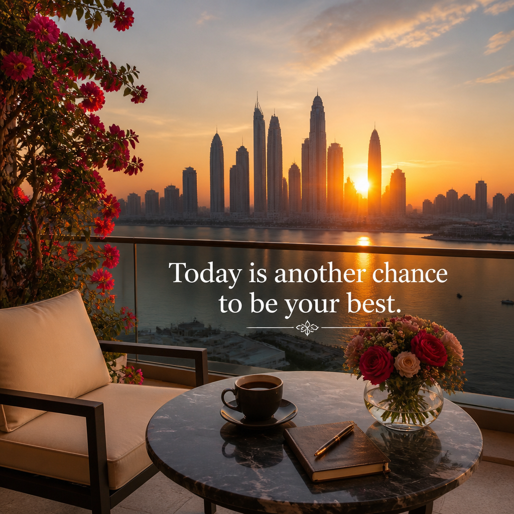Today Is Another Chance to Be Your Best