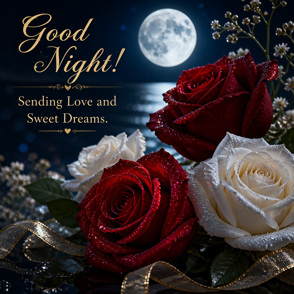 Good Night! Sending Love and Sweet Dreams